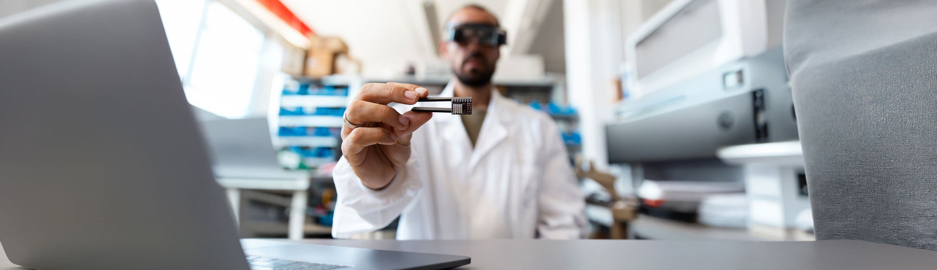 Specialist technology recruiter reviewing a candidate pipeline